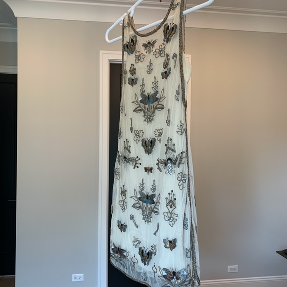 Anthropologie Jeweled Dress - Picture 5 of 7